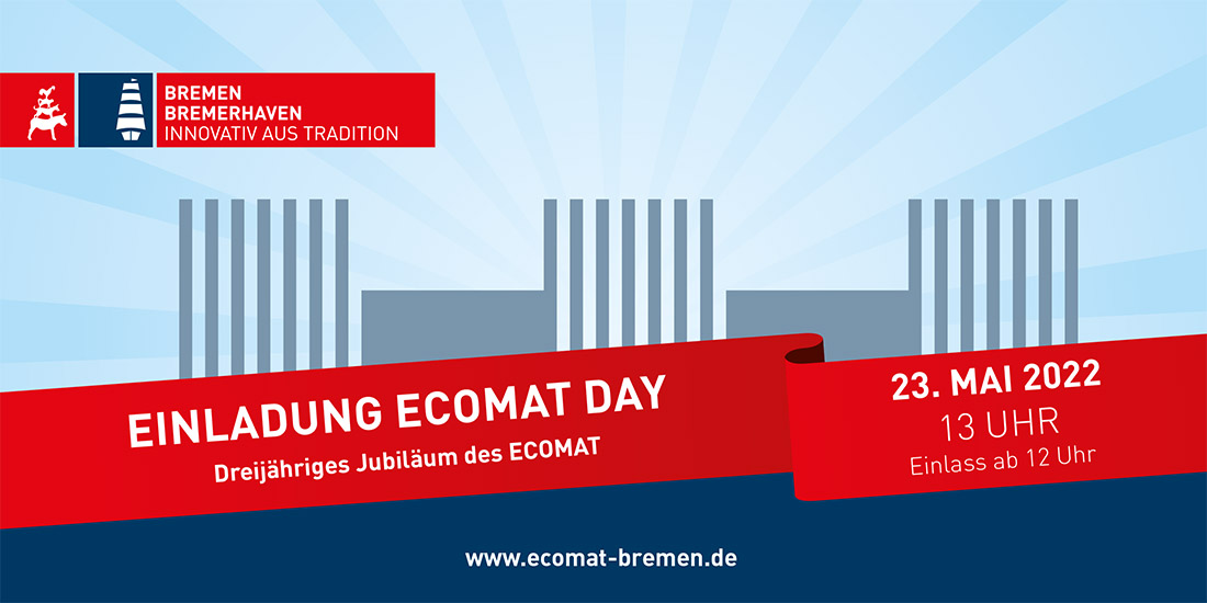Einladungsgrafik zum Ecomat Day