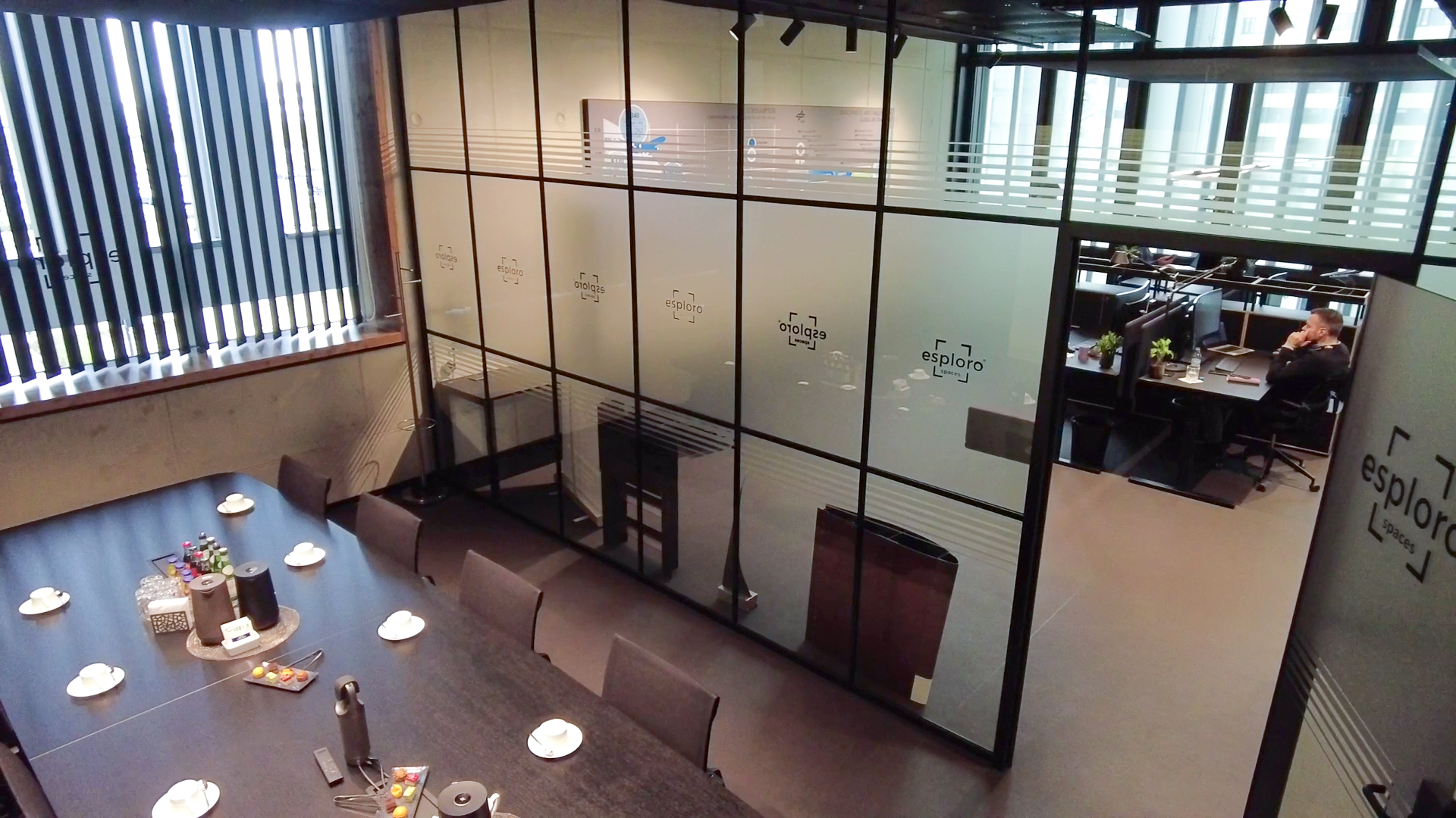 View of the Meetingroom at esploro spaces: Often used in ECOMAT, Photo: esploro spaces